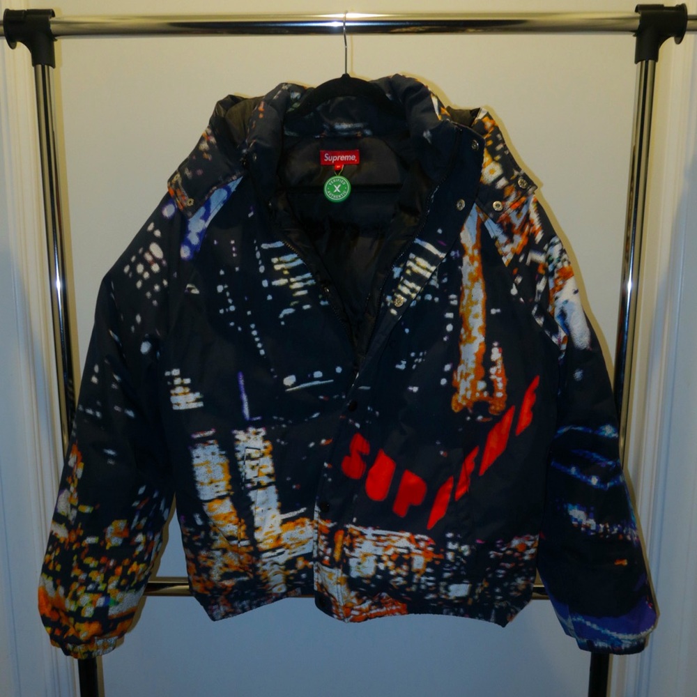 Supreme City Lights Puffer Jacket